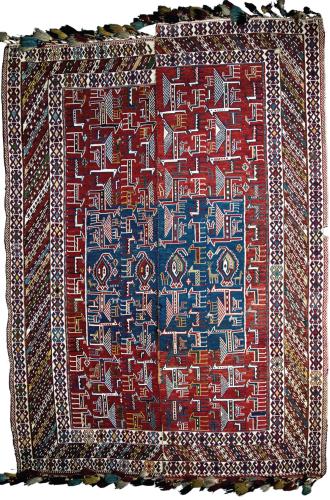 Dəvə çulu. Şirvan. XX əsrin əvvəli. 168x237 sm.