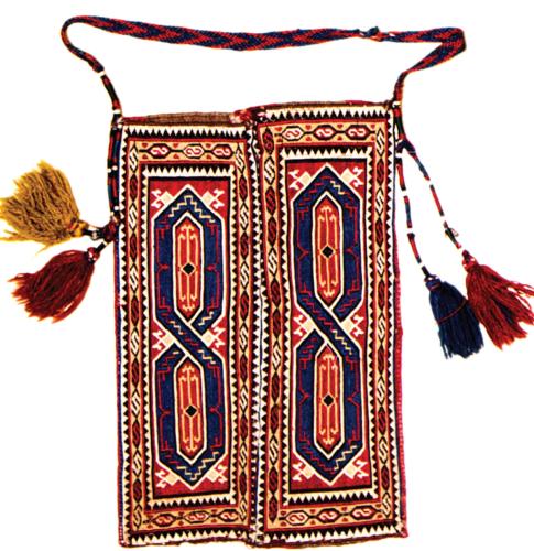 Qaşıq torbası. Bakı. XIX əsr. 26x39 sm.