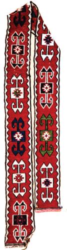 Dəvə bəzəyi. Şirvan. XX əsrin əvvəli. 12x103 sm.