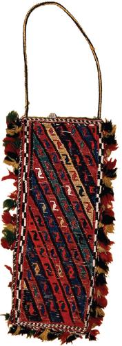 Qaşıq torbası. Qarabağ. XX əsrin əvvəli. 18x43 sm.