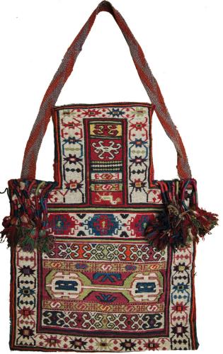 Duz torbası. Qarabağ. XX əsrin ortaları. 42x57 sm.