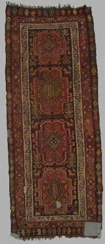 Kilim. Təbriz. XIX əsrin sonları. 306x127 sm.